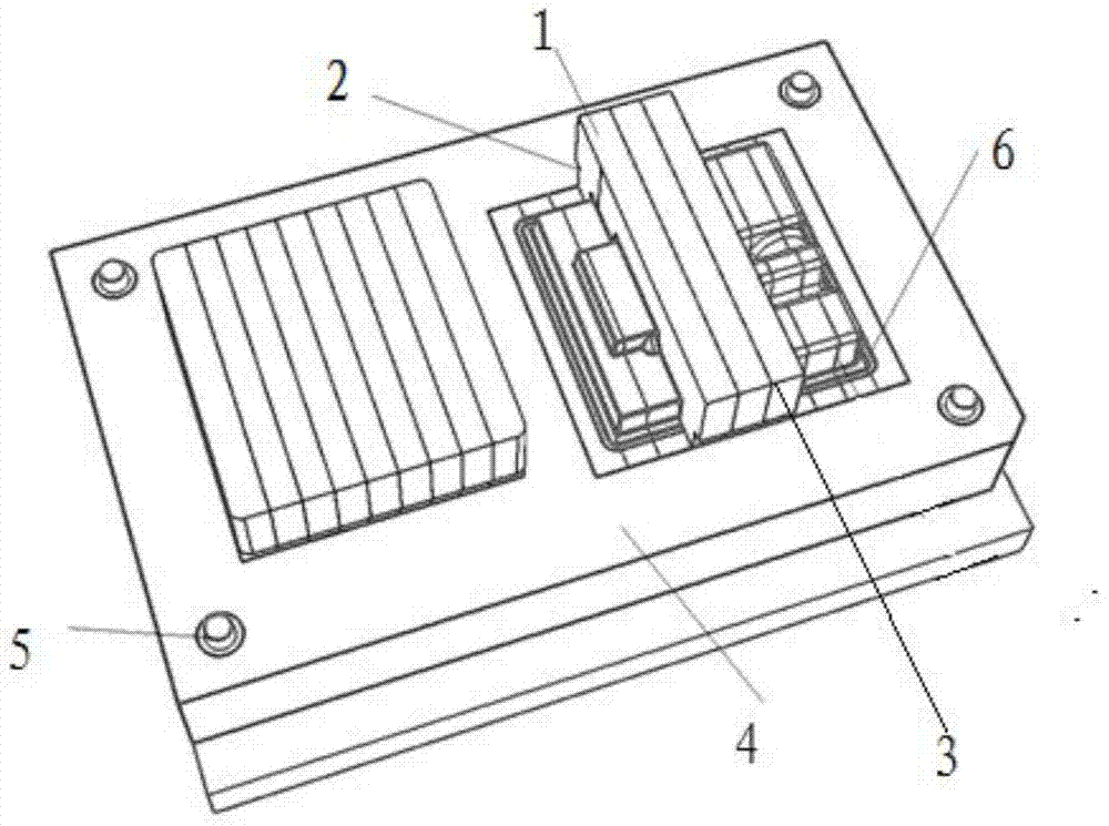 Combined lamination embedded mould