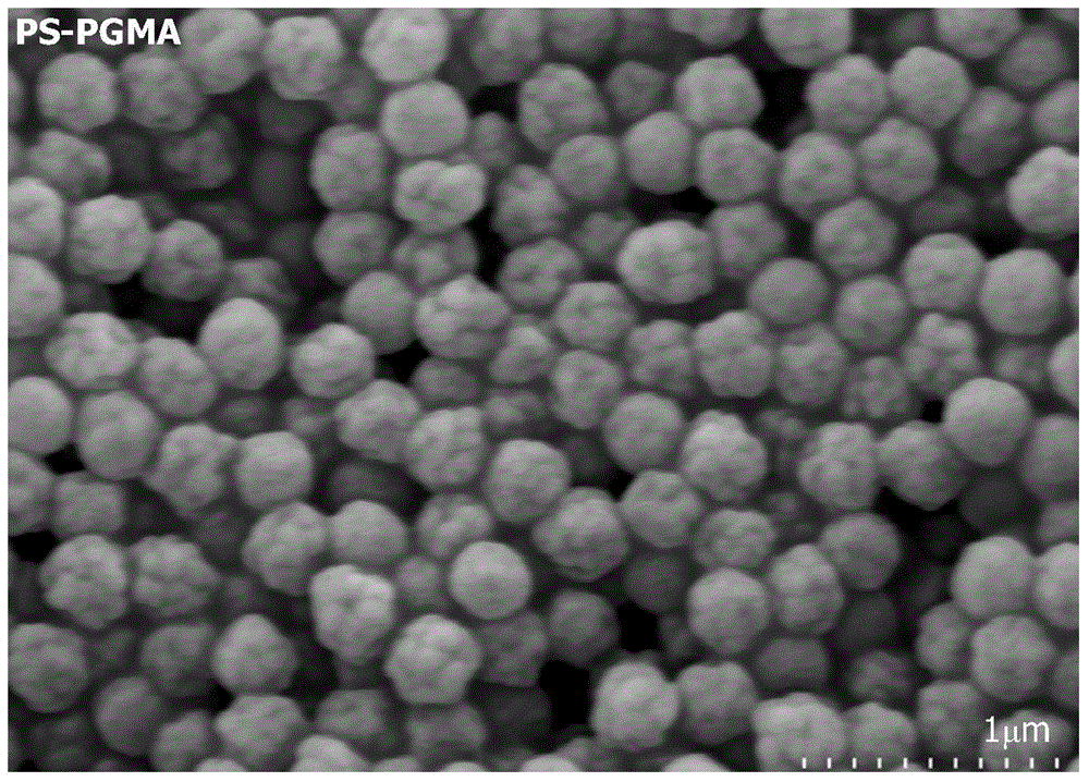 Method for preparing asymmetric polymer nanosphere