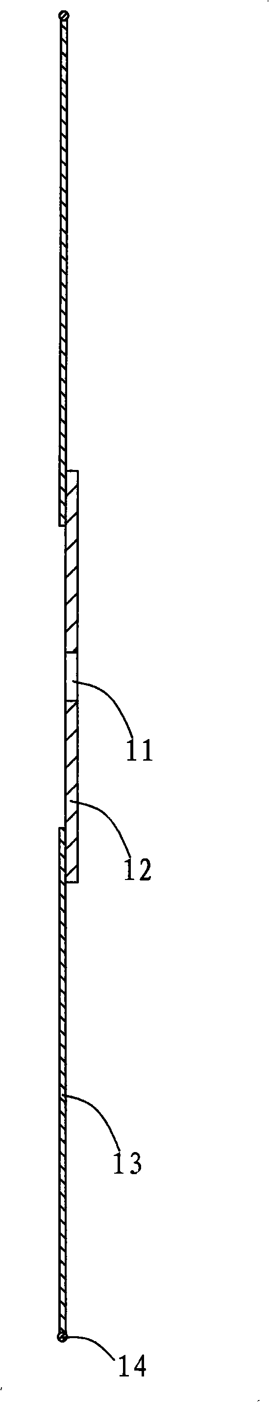 Novel dynamic physical shielding purifier, production method and special fixture