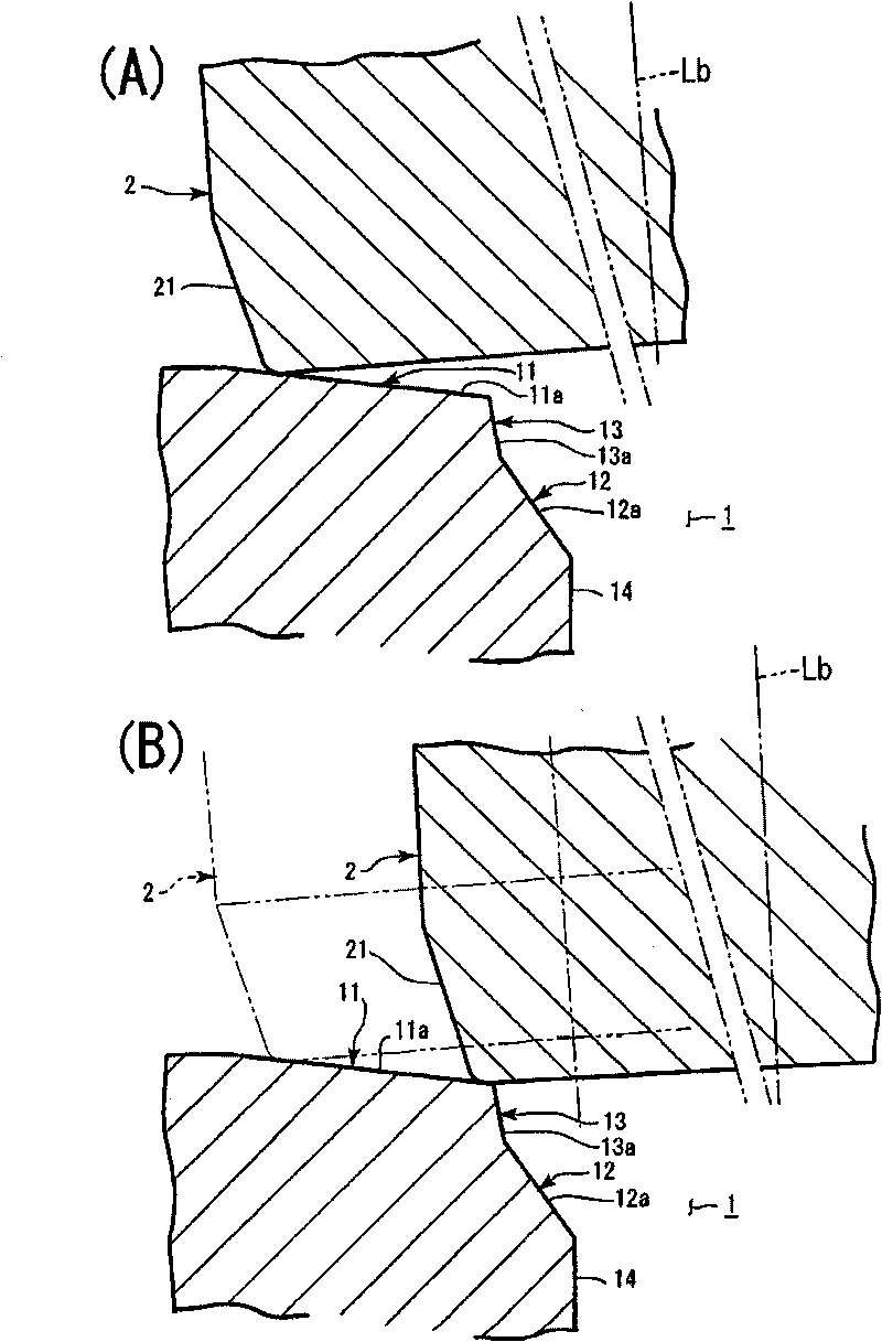 Pressing structure of shaft and shaft hole