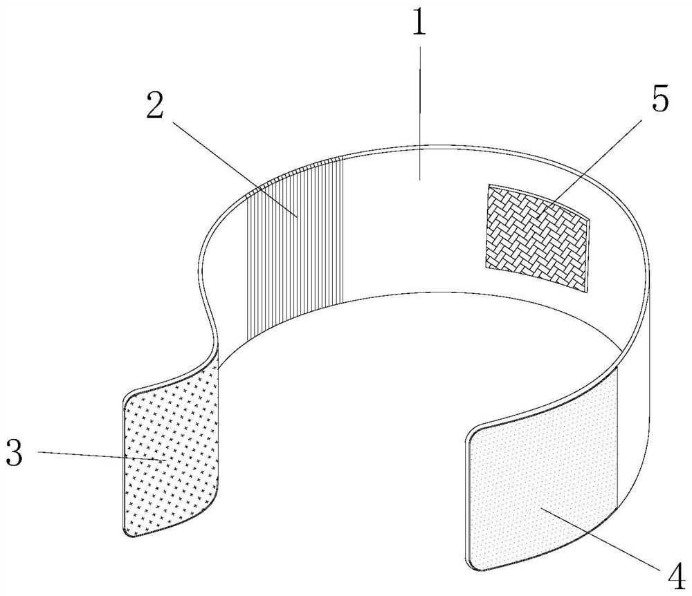 Anti-adhesion healing-promoting alginate dressing and preparation method thereof