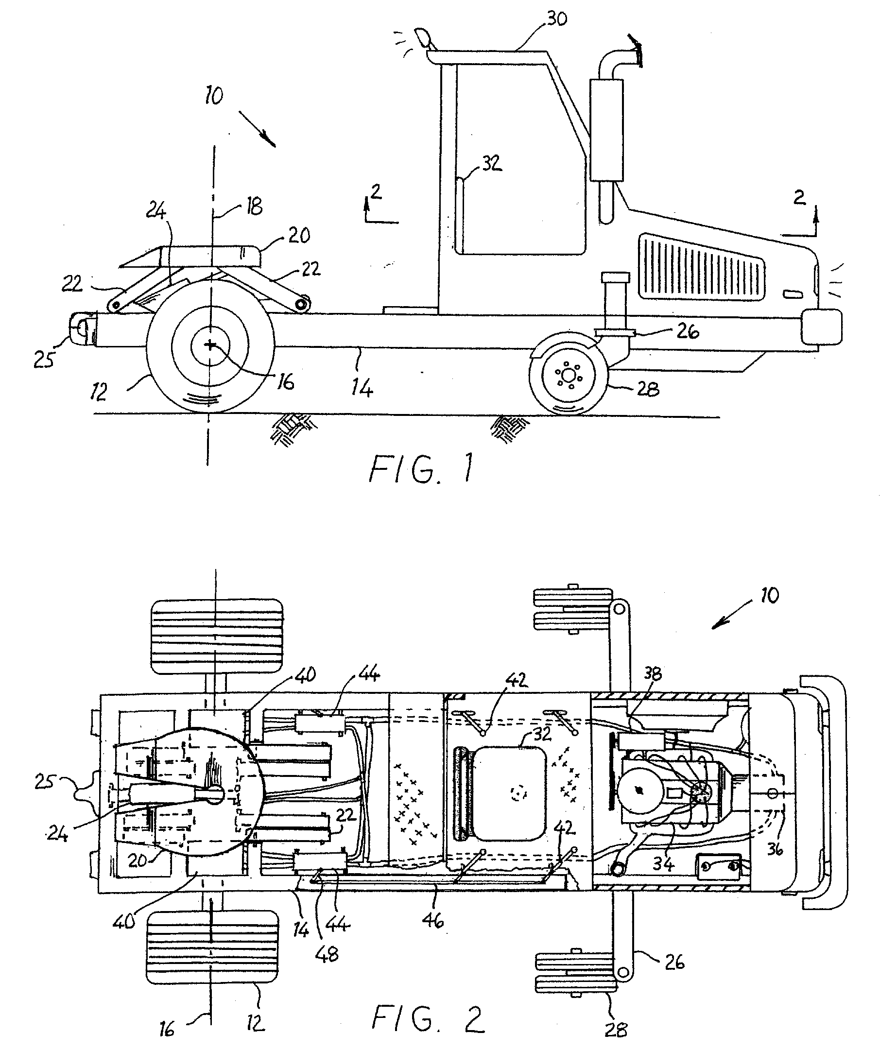 Trailer mule vehicle for moving semi-trailers