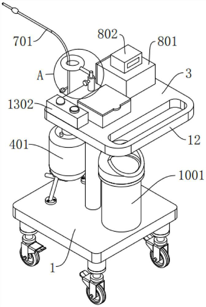 Special urinary catheterization machine for urology department