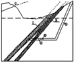 Phosphorus ore underground mining method