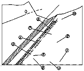 Phosphorus ore underground mining method