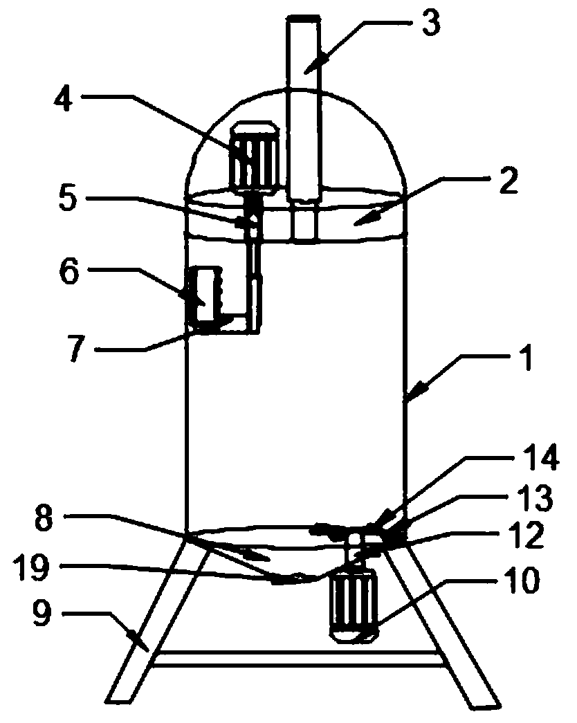 Catalyst loading device and method of petrochemical device