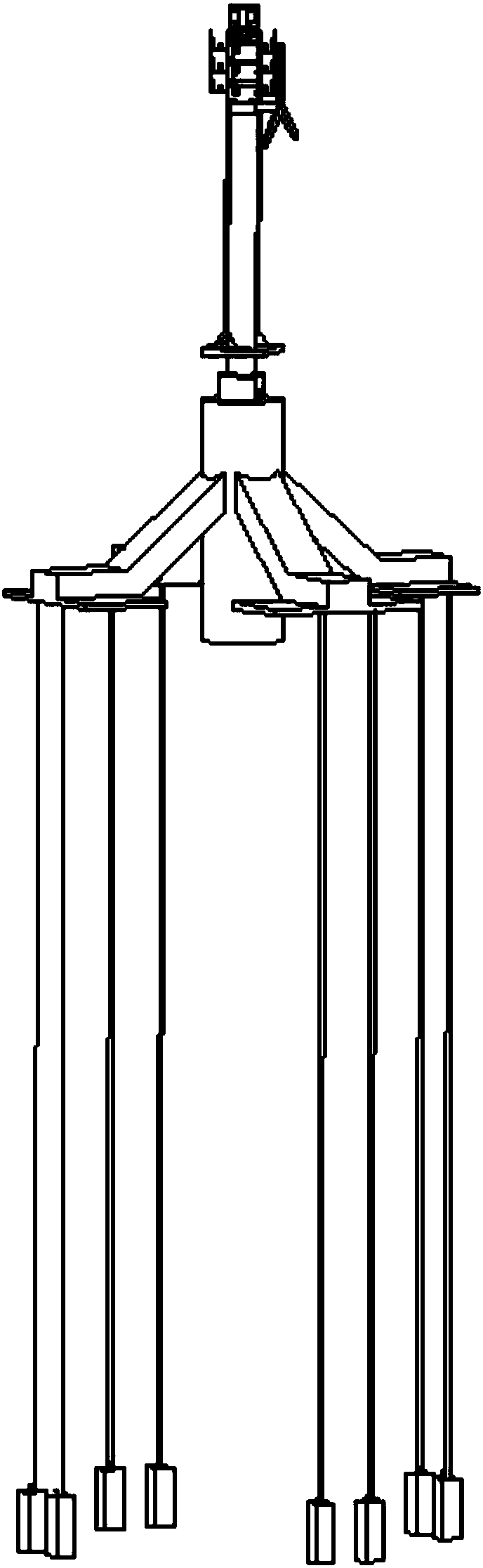 A floating multifunctional signal tower for information transmission in the distant sea and its working method