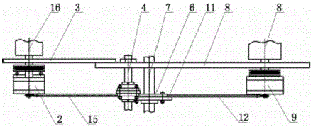 Grid rolling device