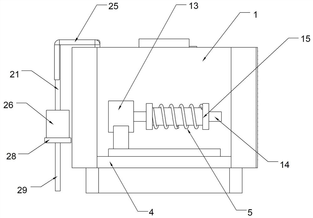 A marine engineering water area surveying and mapping device