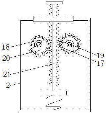 Simple and convenient rock drilling machine