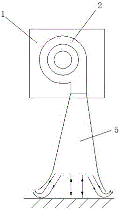 A method for enhancing the barrier function of air curtain and air curtain machine