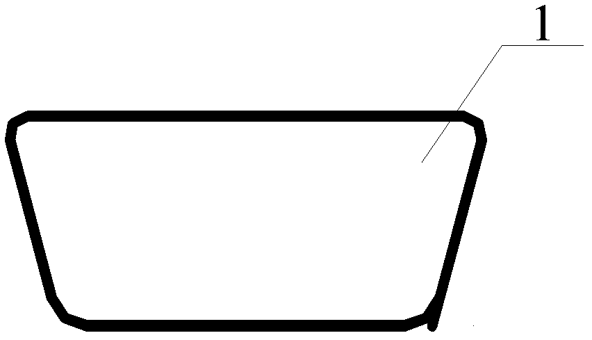 Forging molding method of large-scale aluminum alloy conical ring