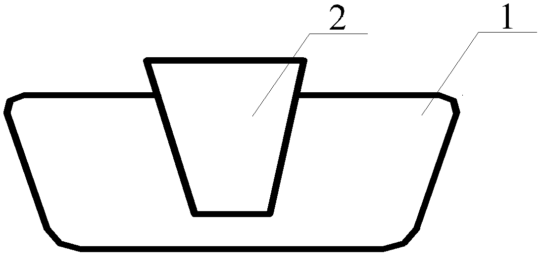 Forging molding method of large-scale aluminum alloy conical ring