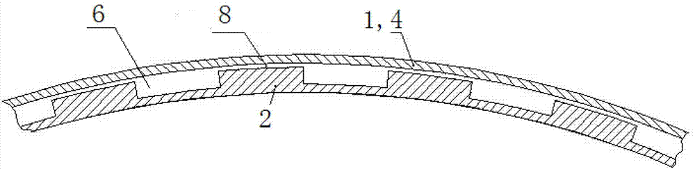 Diffusion brazing manufacture method for hydrogen peroxide thrust chamber body