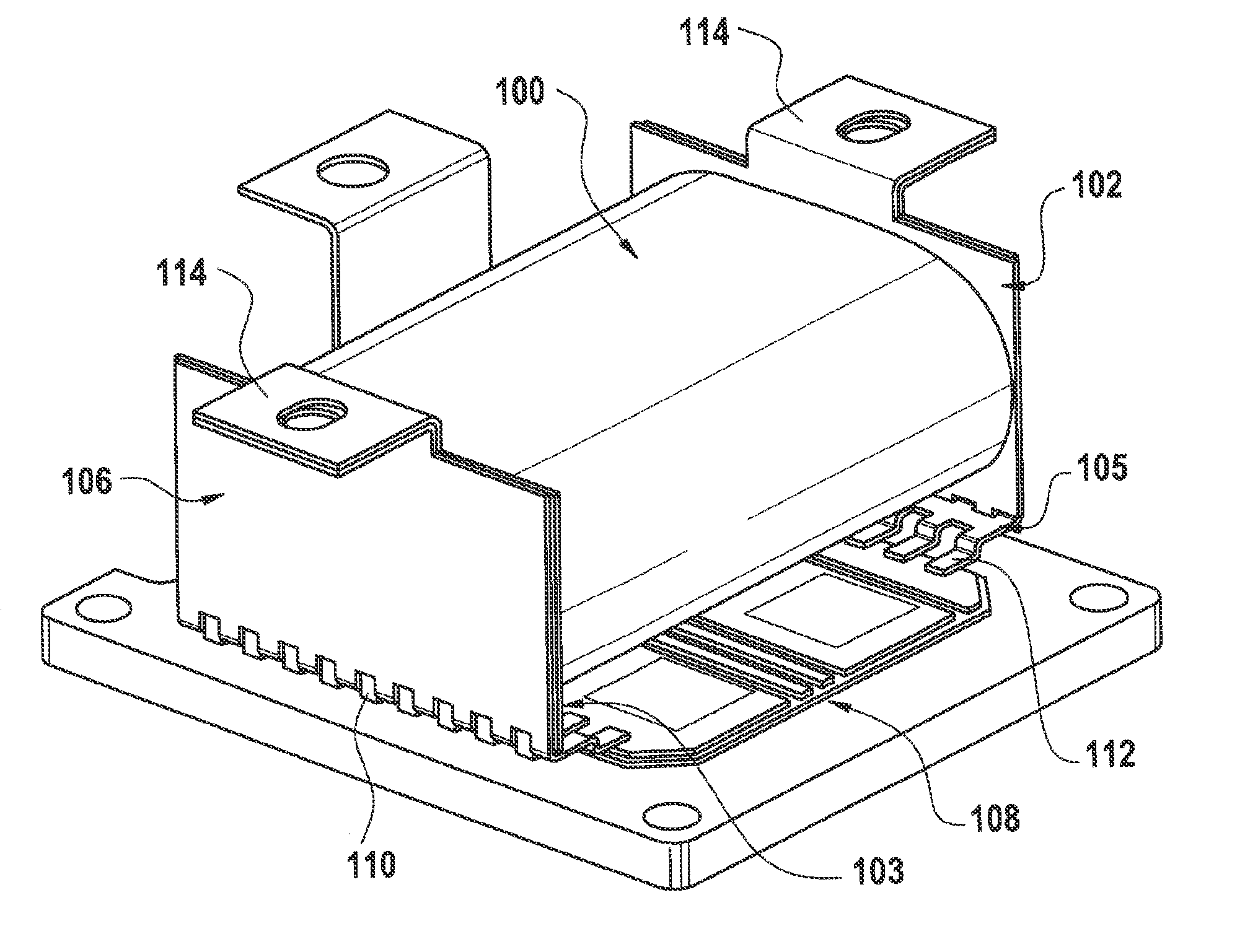 Capacitor arrangement and method for producing a capacitor arrangement