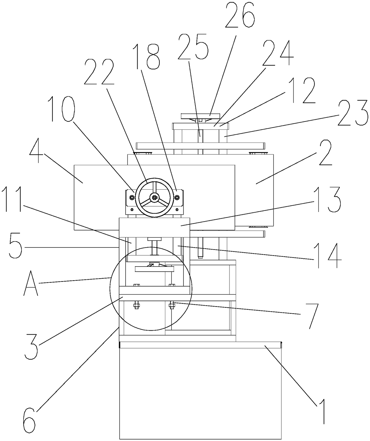 Bottle rotating mechanism