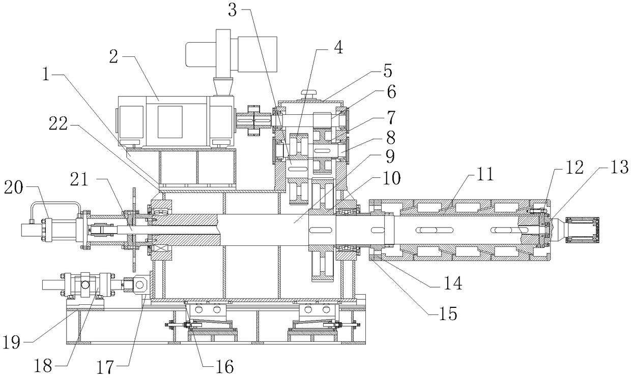 Steel strip reeling machine