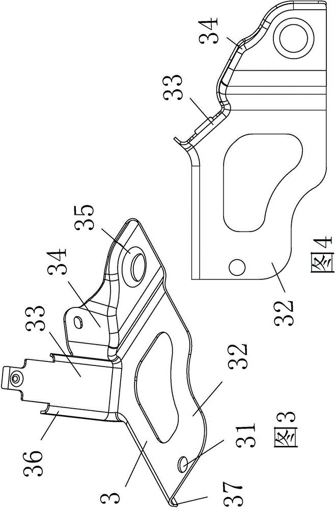 Expansion tank mounting structure of hybrid electric vehicle