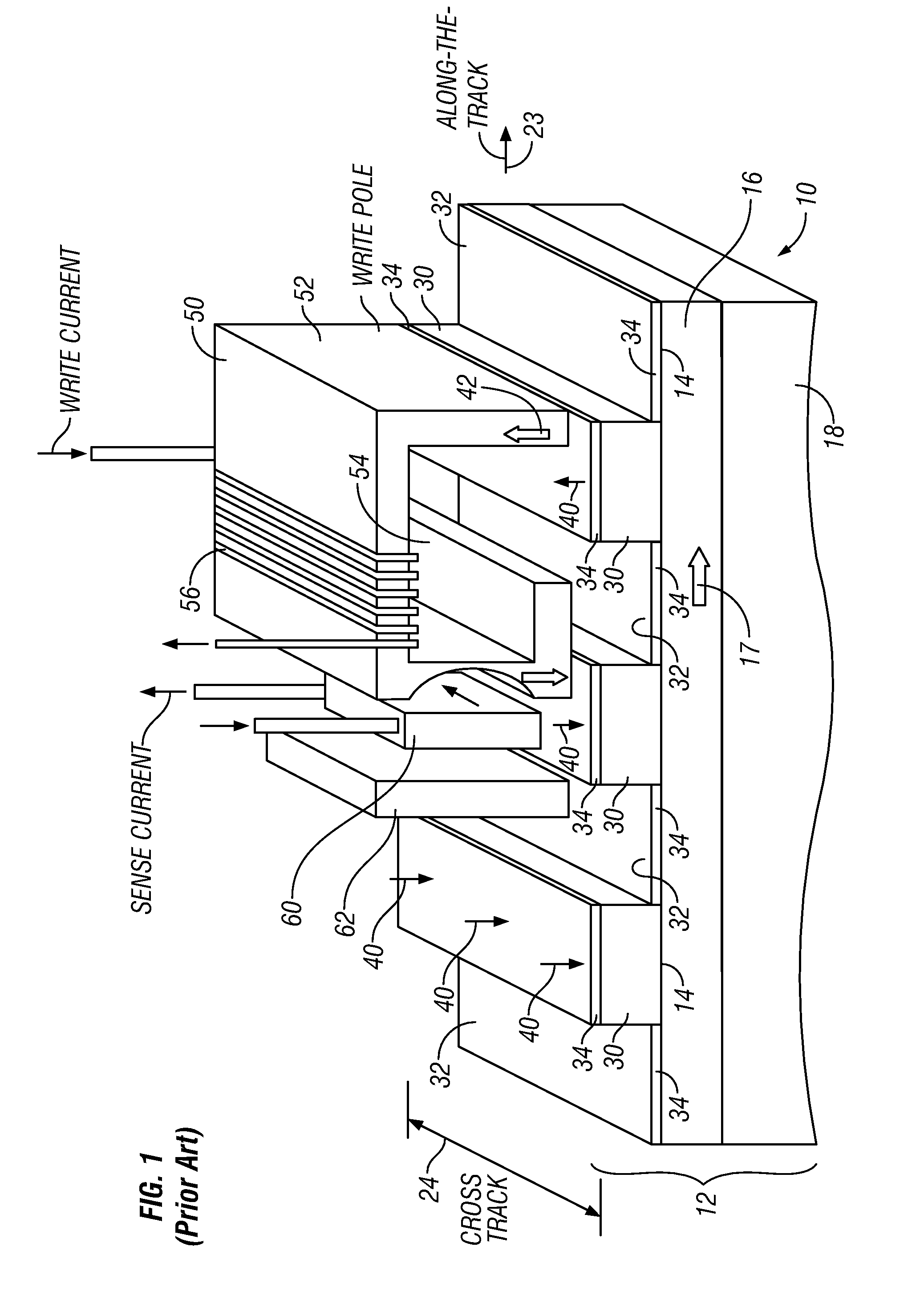 Perpendicular magnetic recording medium with patterned magnetic islands and nonmagnetic trenches and manufacturing method for suppressing surface diffusion of trench material