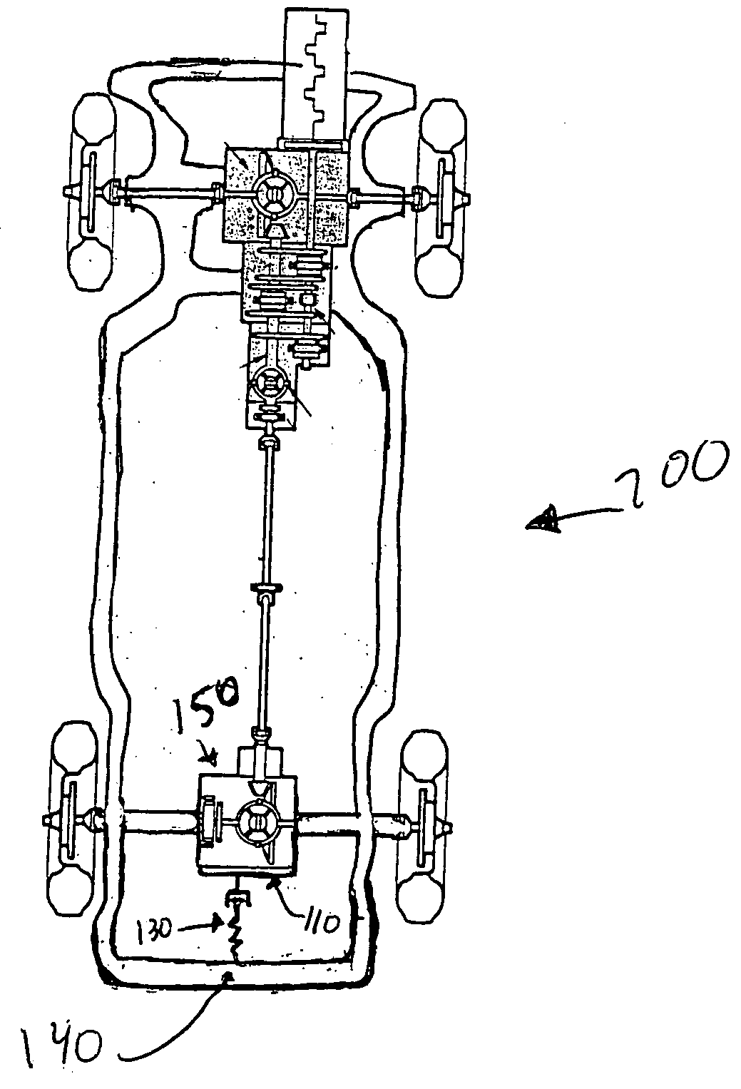 Dampener mount for axle housing