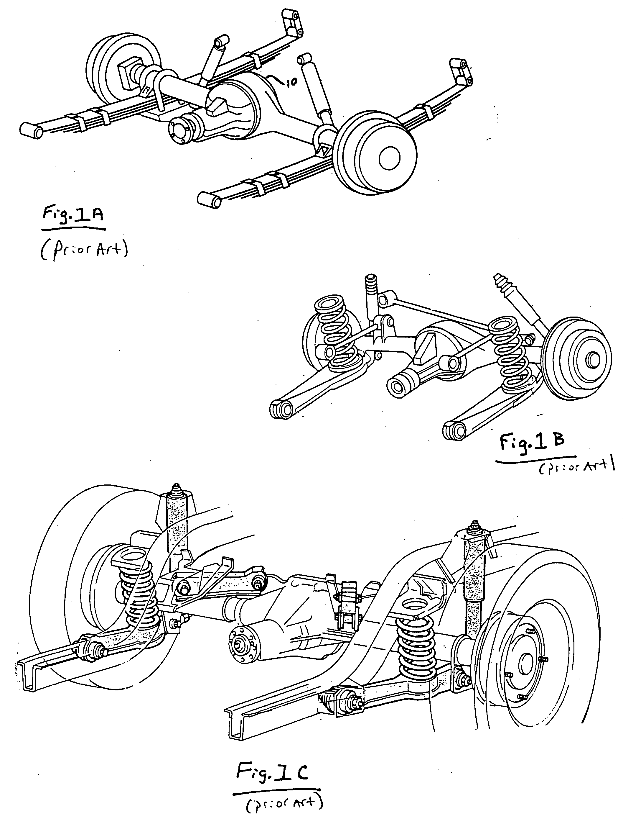 Dampener mount for axle housing