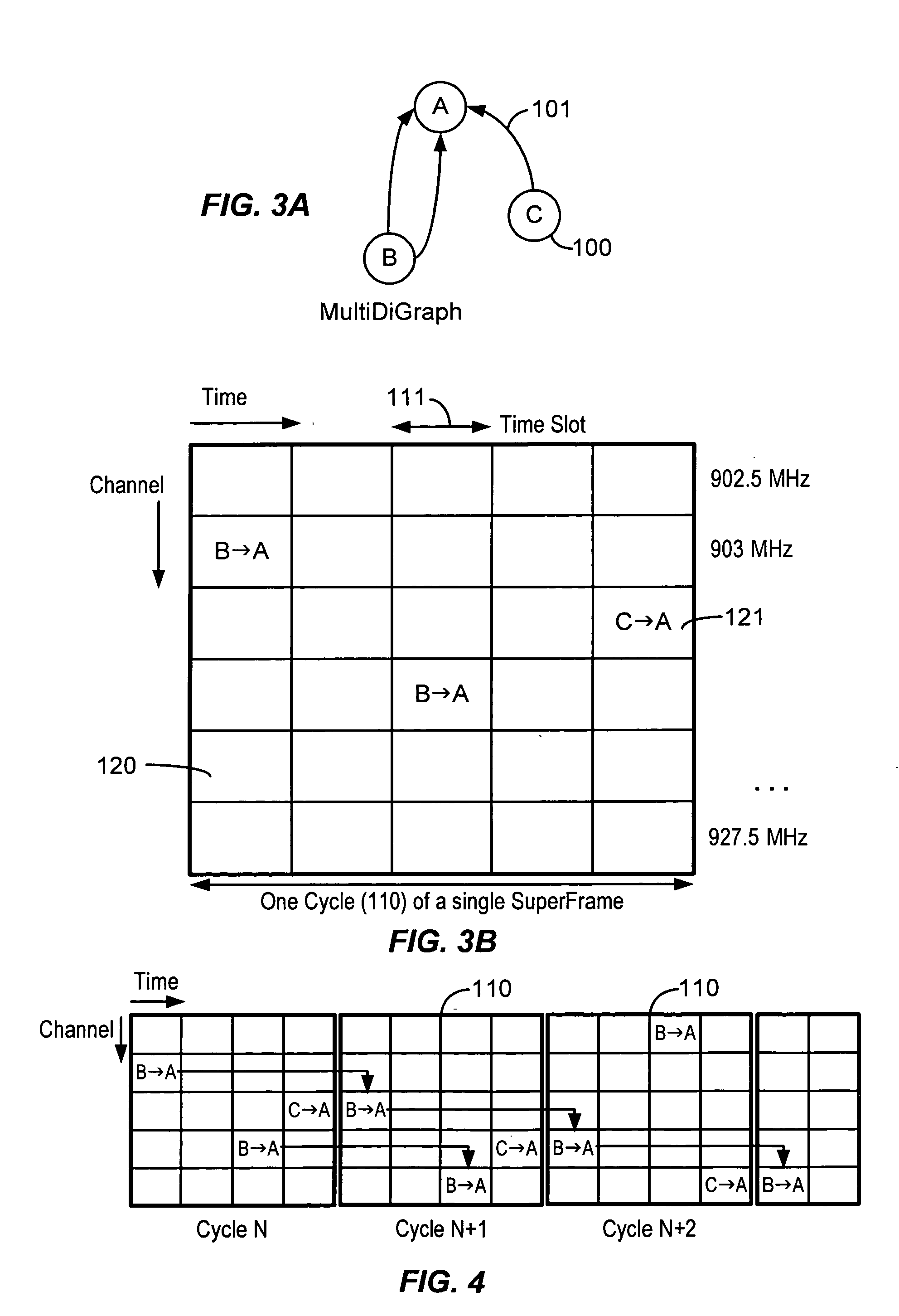 Low-powered autonomous radio node with temperature sensor and crystal