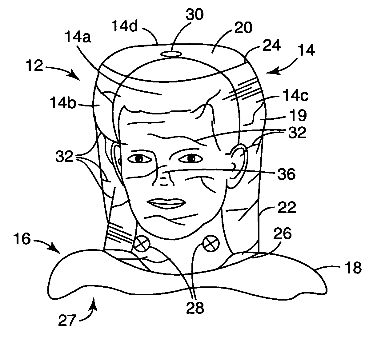 Convertible respiratory hood assembly