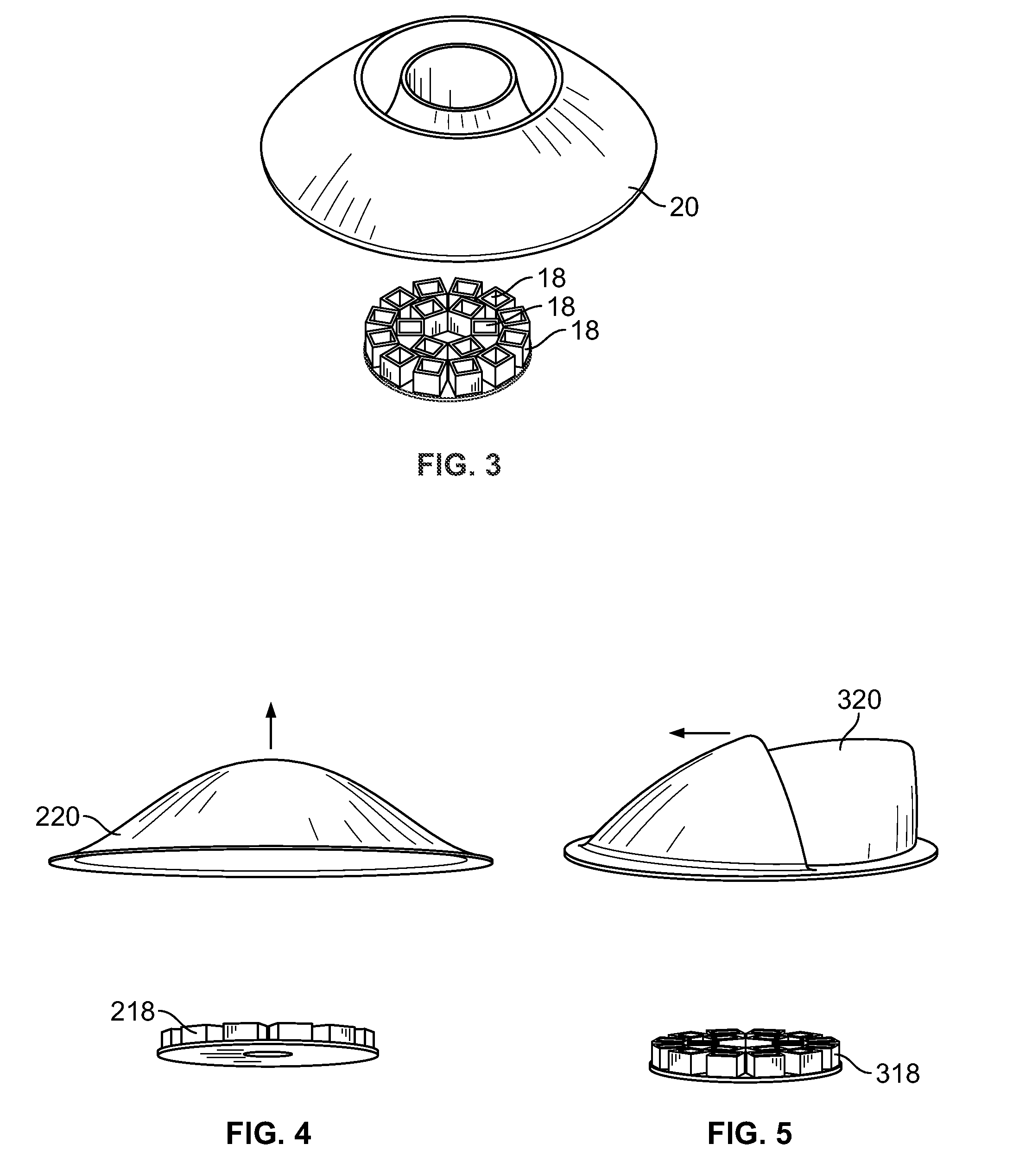 Indirect luminaire utilizing LED light sources