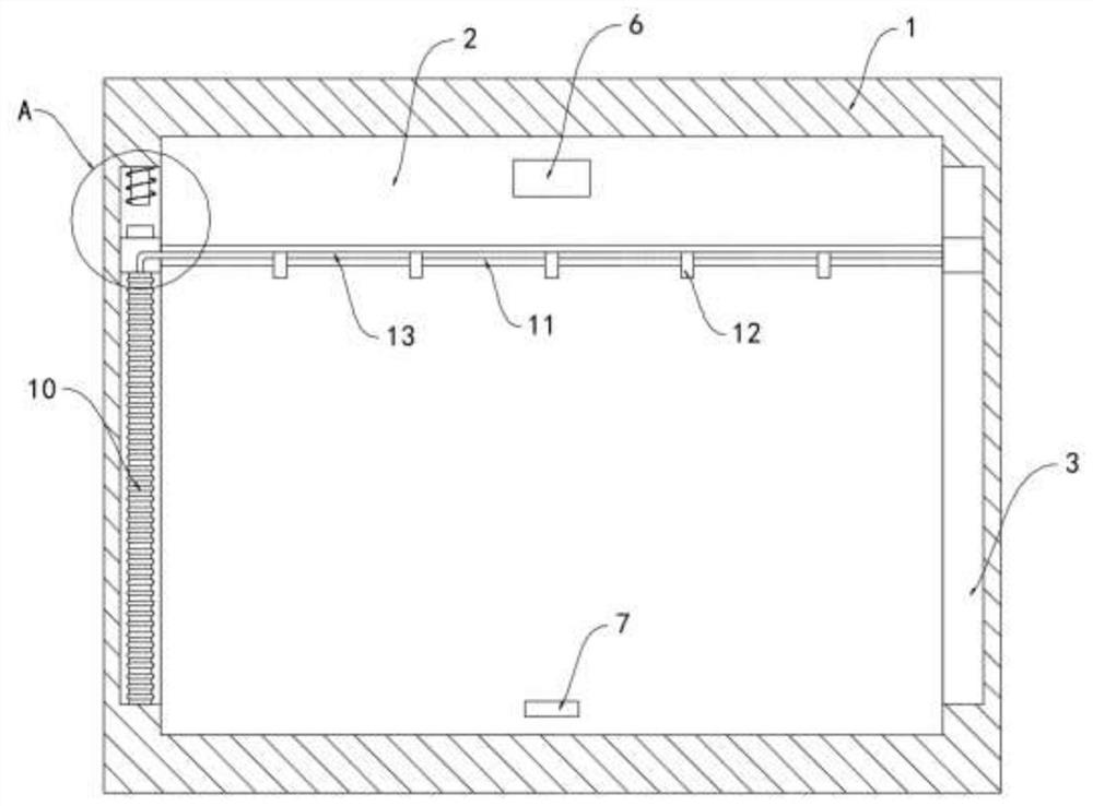 Self-snow-cleaning skylight of new energy automobile