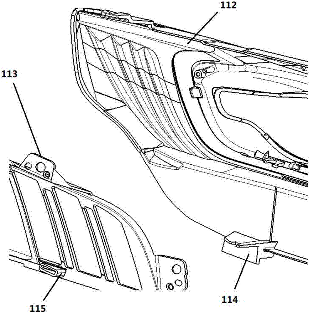 Car lamp structure used for car and mounting method of car lamp structure