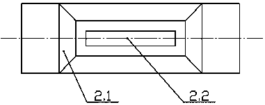 A ring structure for fixing a mobile terminal on a finger