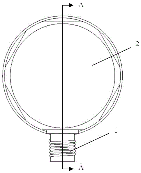 Adsorption piezoelectric excitation vibrator