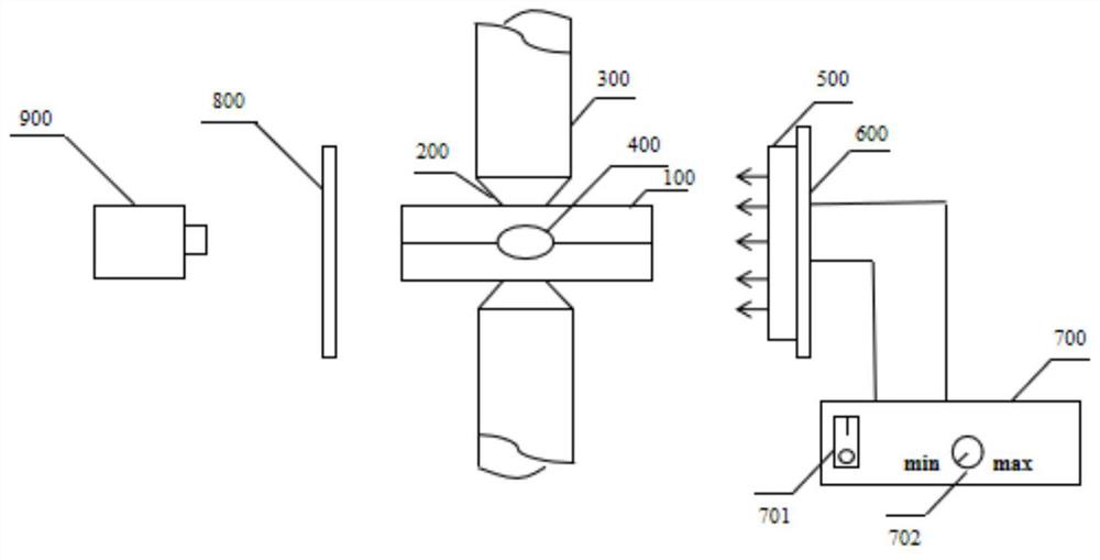 Spot welding quality monitoring device and method based on dynamic machine vision