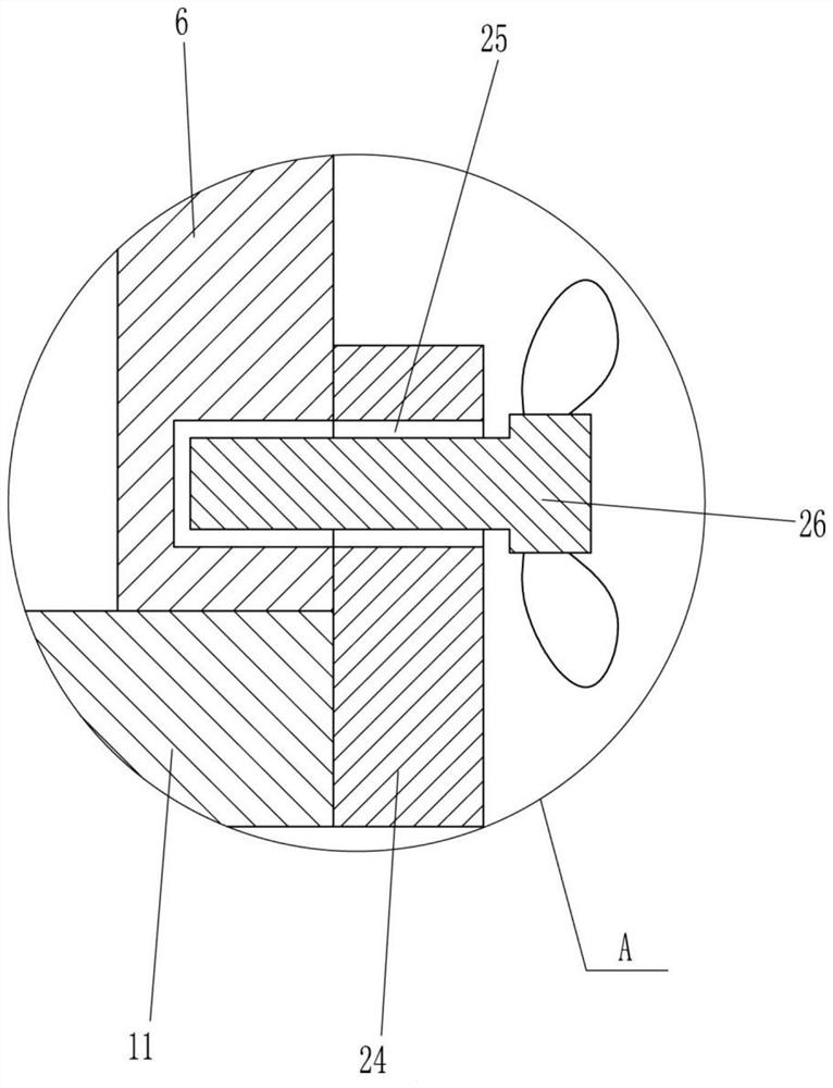 A crushing device for pepper processing