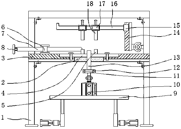 Full-automatic bearing detecting machine for mechanical manufacturing system