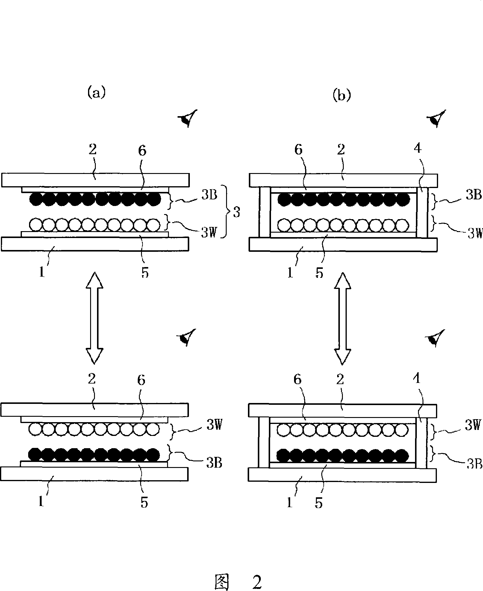 Method for manufacturing information display panel