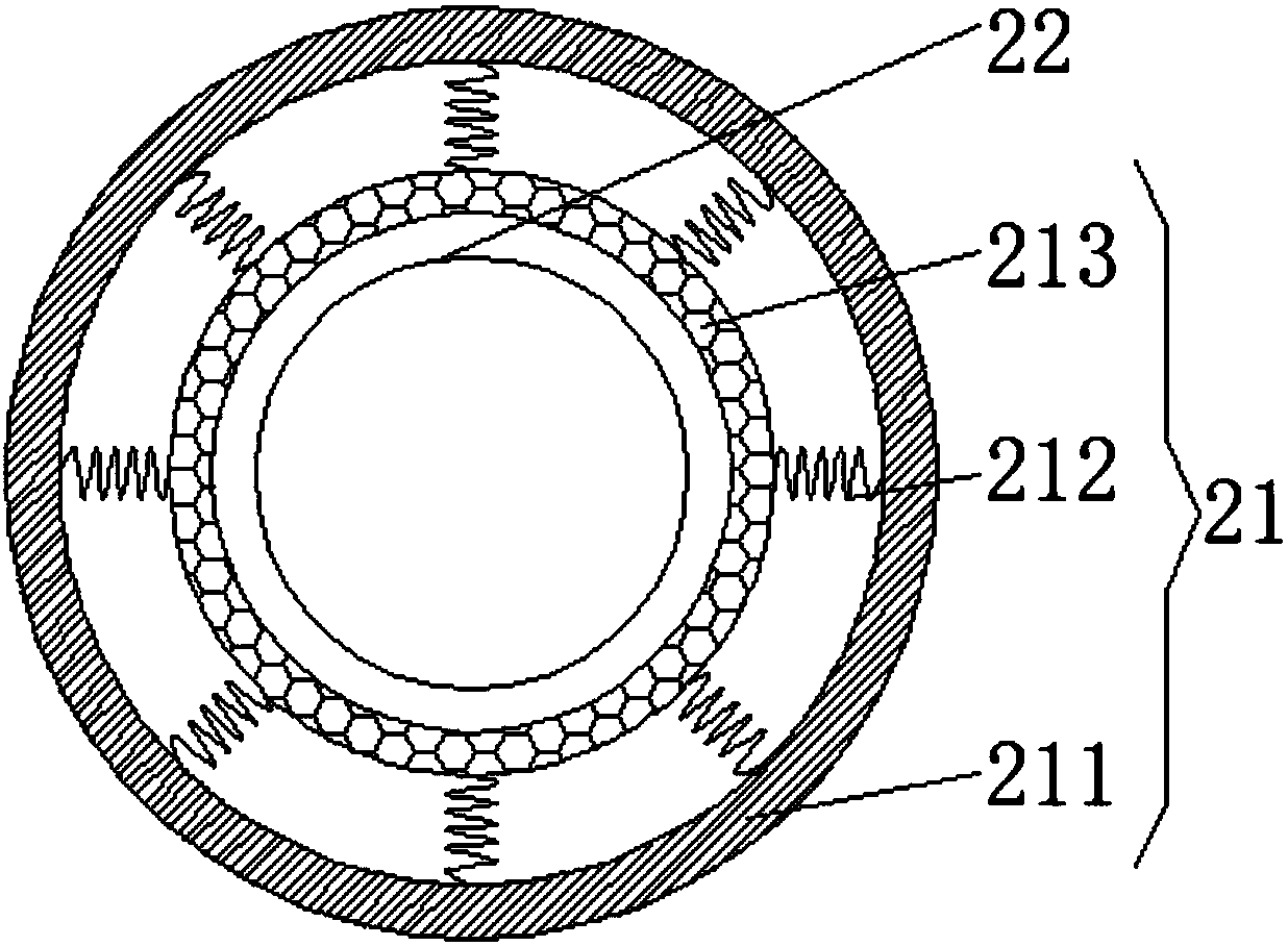 Food cabinet showing device