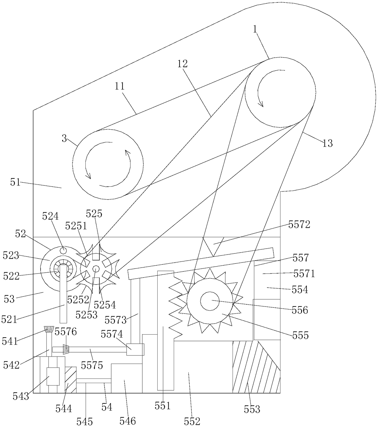 Power construction traction device