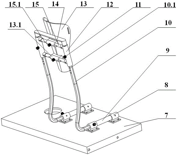 Axis-adjustable ankle rehabilitation apparatus