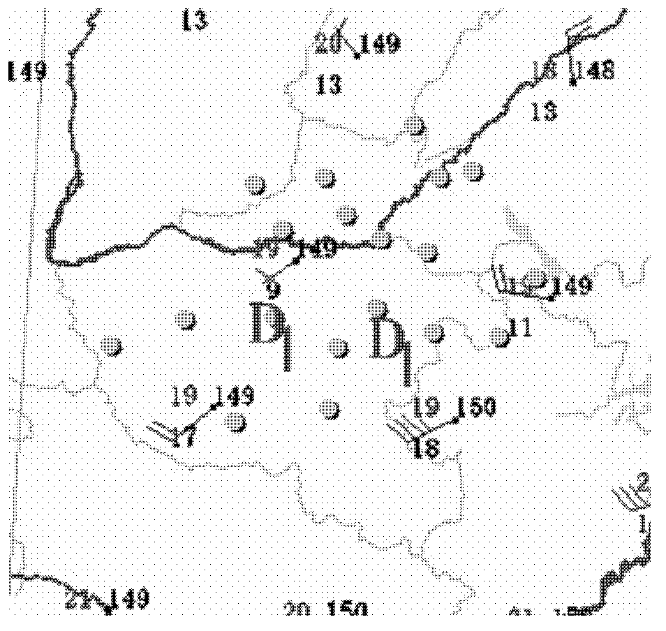 Method for forecasting heavy rainfall by boundary aggregation method