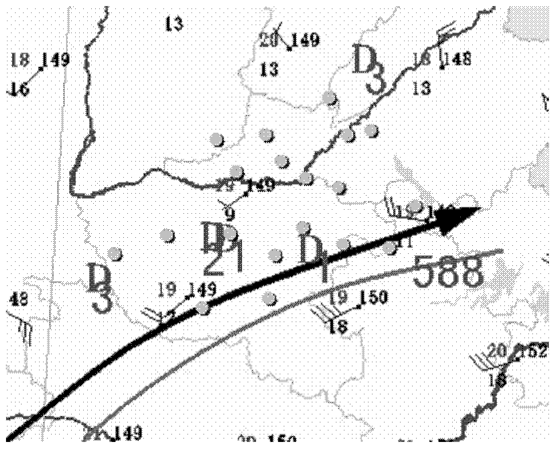 Method for forecasting heavy rainfall by boundary aggregation method