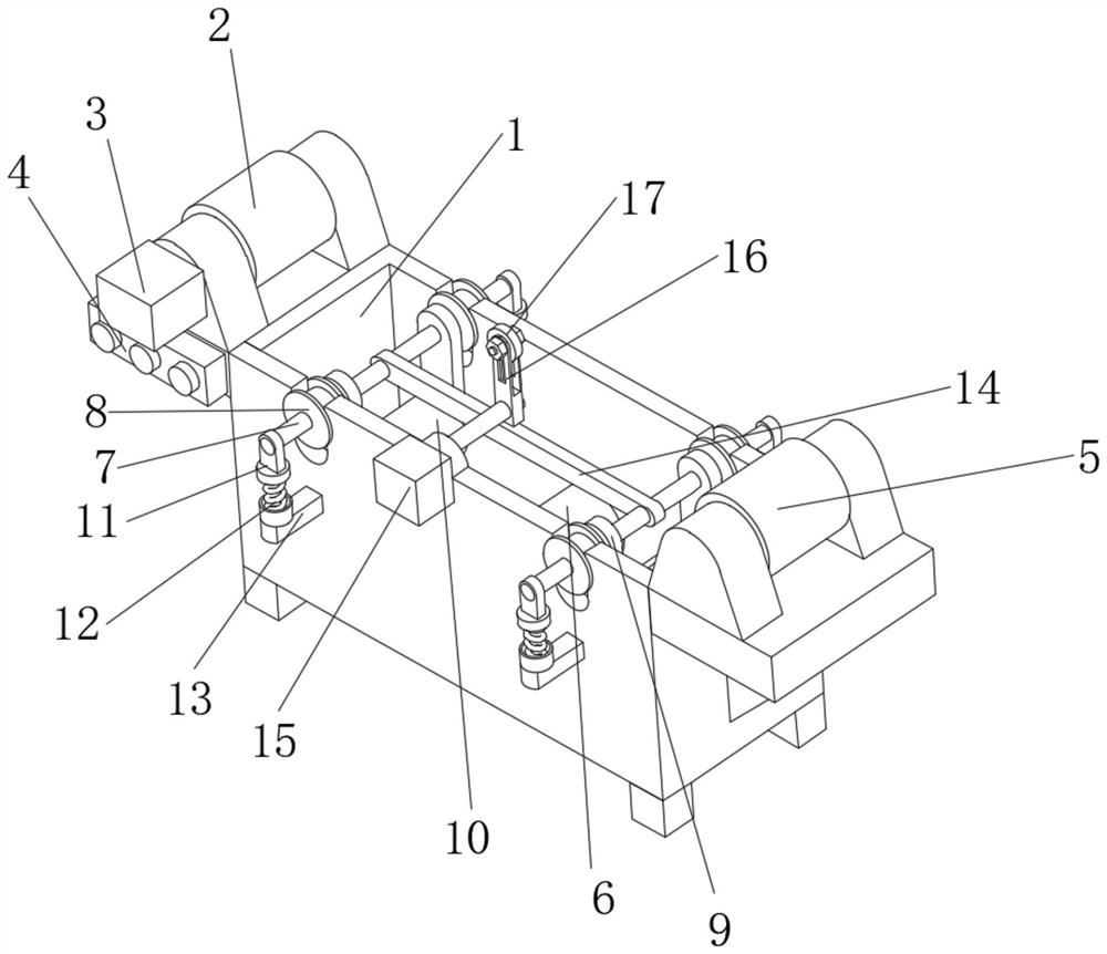 A shaking dyeing device for textile fabrics