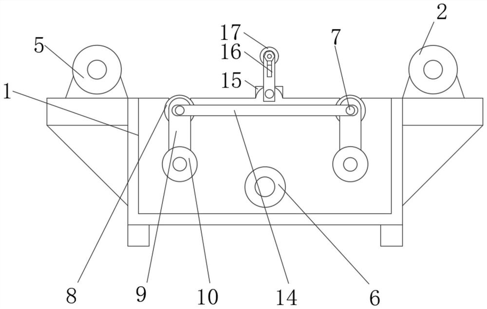 A shaking dyeing device for textile fabrics