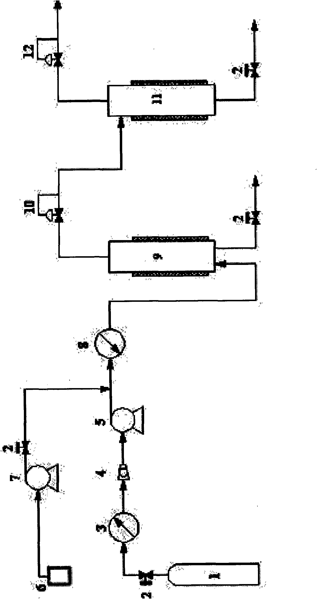 Maize straw pretreatment method