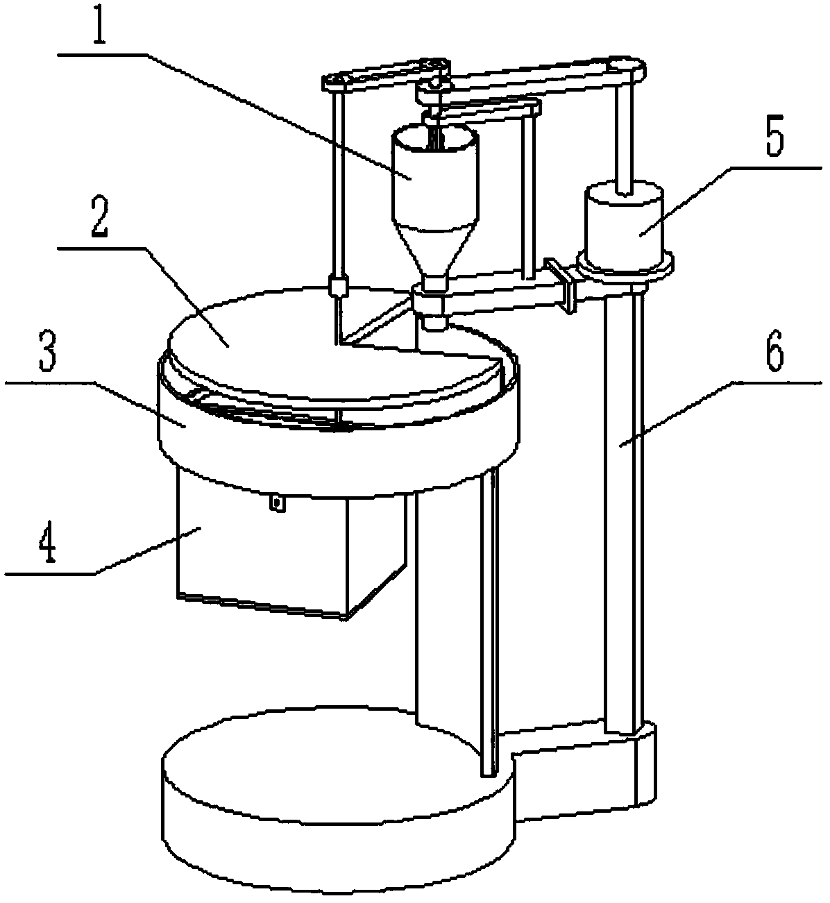 Fine sand screening device capable of automatically discharging coarse sand