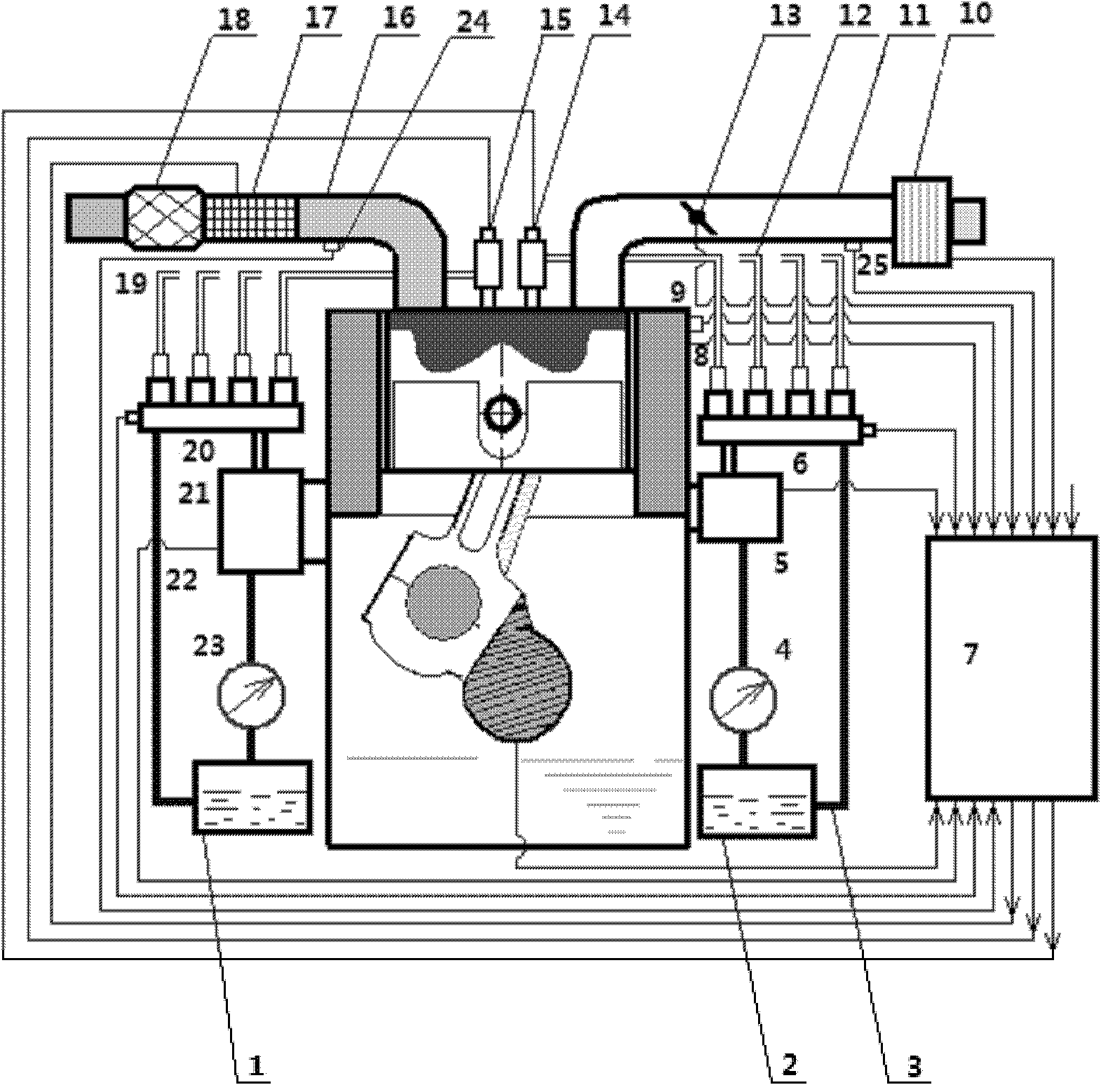 Diesel-gasoline dual fuel sequential combustion direct injection engine