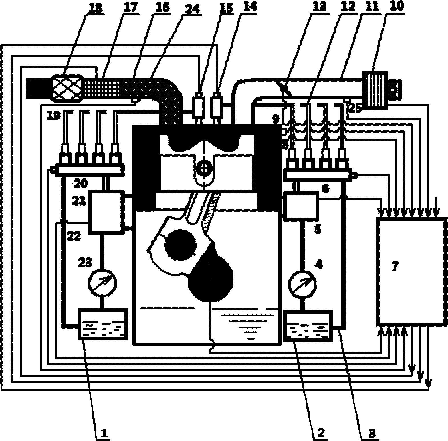 Diesel-gasoline dual fuel sequential combustion direct injection engine