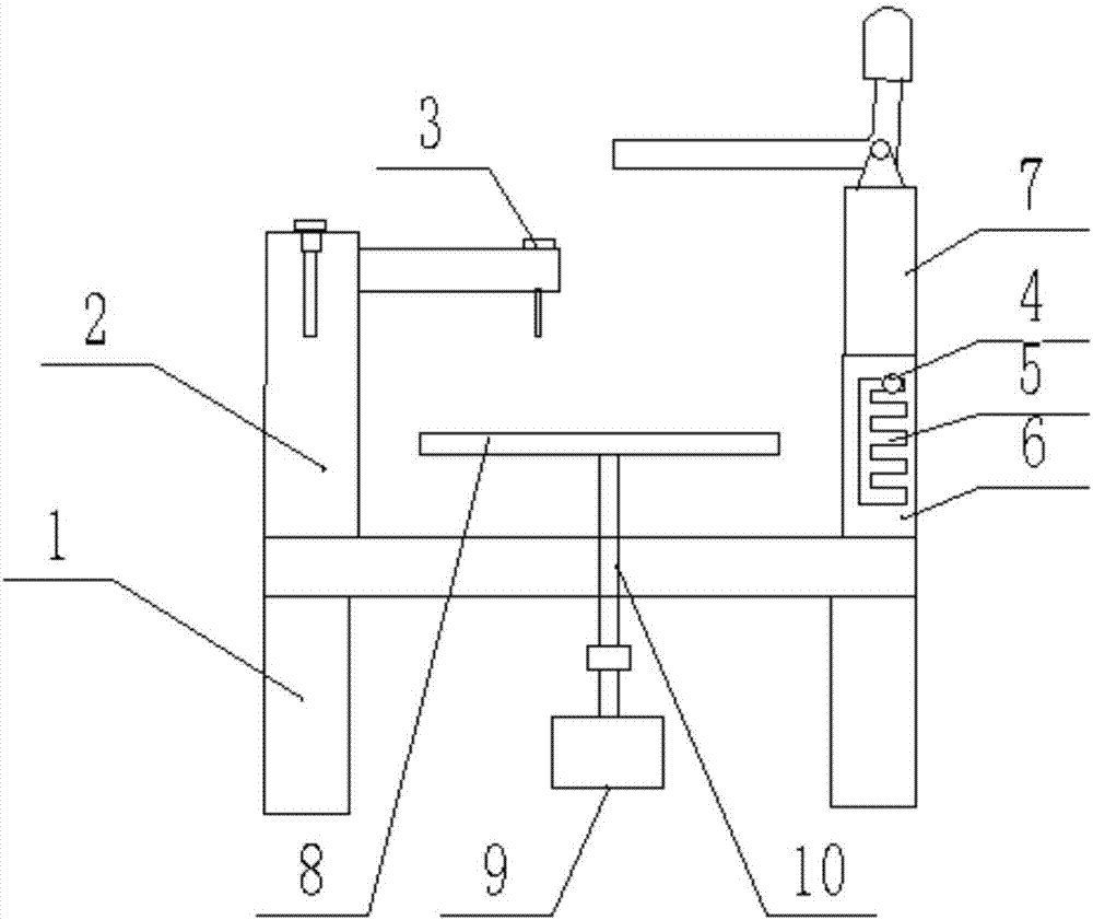 Detection device for auto spare parts