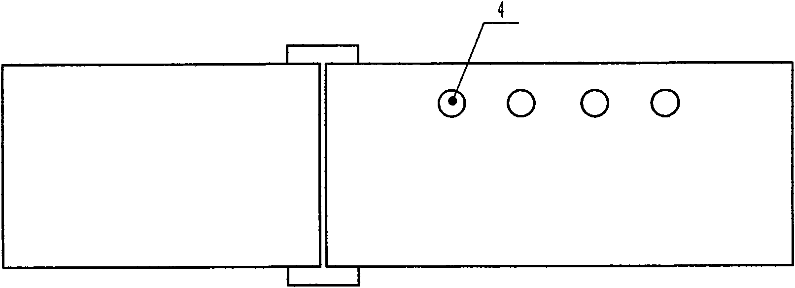 Hot-continuous-rolling strip steel side guide with heating function