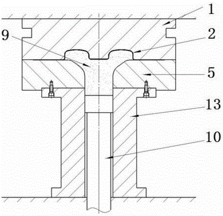 Thin-wall sheet metal part stamping molding method